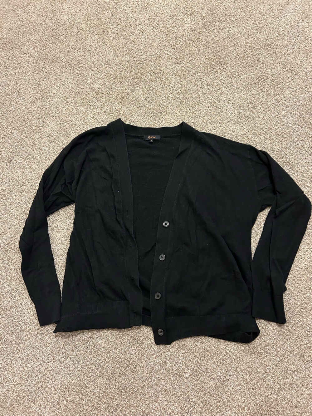 Quince Cotton/Cashmere Cardigan